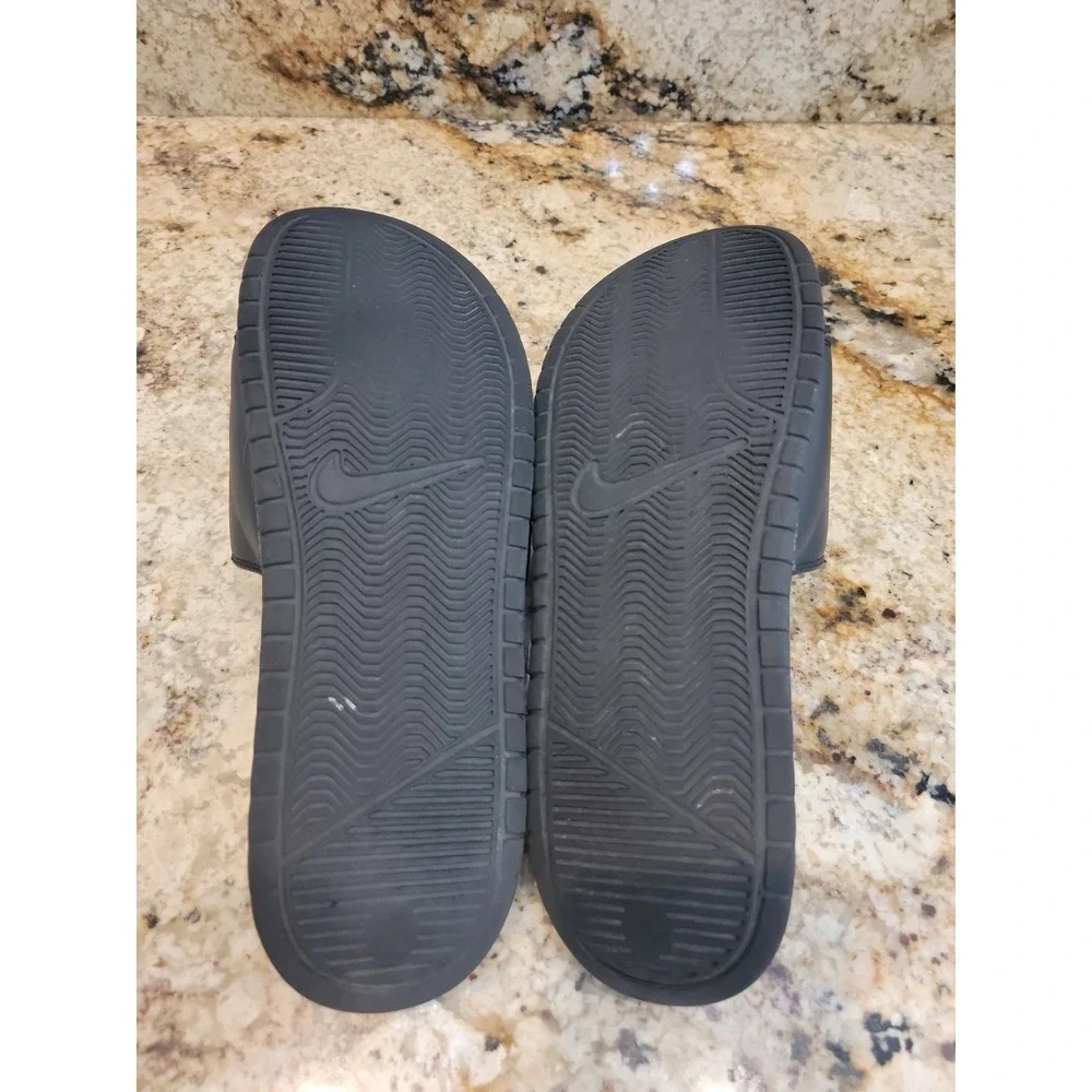 NIKE Benassi JDI Slides Sandals Black Rose Off Court Shoes Slip On Men's Size 11